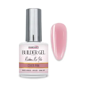 Builder Gel Rubber No File Cover Pink 15ml Builder Gel Rubber No File Cover Pink 15ml