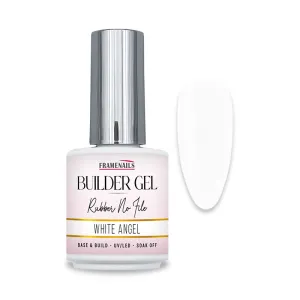 Builder Gel Rubber No File White Angel 15ml Builder Gel Rubber No File White Angel 15ml