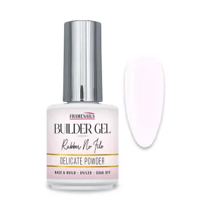 Builder Gel Rubber No File Delicate Powder 15ml