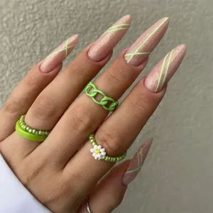 Gel Polish Glow In The Dark DG01 Green Dream Gel Polish Glow In The Dark DG01 Green Dream