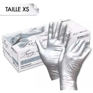 Gants Nitrile FANCY Silver XS Gants Nitrile FANCY Silver XS