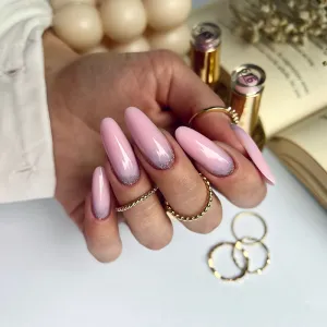 Gel Polish Premium Glitter S45 Hugo Rose Gel Polish Premium Glitter S45 Hugo Rose