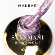 Gel Polish Premium Glitter S45 Hugo Rose Gel Polish Premium Glitter S45 Hugo Rose