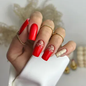 Gel Polish Premium Glitter S57 Stellar Gold Star Gel Polish Premium Glitter S57 Stellar Gold Star