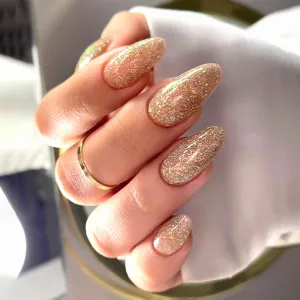 Gel Polish Premium Glitter S43 Goldberry Gel Polish Premium Glitter S43 Goldberry