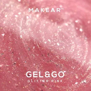 Gel&Go GG22 Glitter Pink 15ml Gel&Go GG22 Glitter Pink 15ml