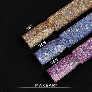 Gel Polish Premium Glitter S55 Stellar Pink Aurora Gel Polish Premium Glitter S55 Stellar Pink Aurora