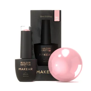 Gel Polish Builder & Bottle BG05 15ml Makear Gel Polish Builder & Bottle BG05 15ml Makear