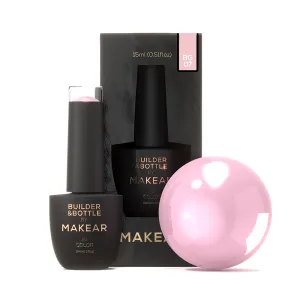 Gel Polish Builder & Bottle BG07 15ml Makear Gel Polish Builder & Bottle BG07 15ml Makear