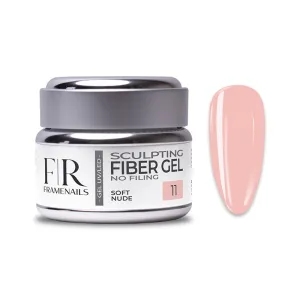 Gel Sculpting Fiber Soft Nude 11 50g Gel Sculpting Fiber Soft Nude 11 50g