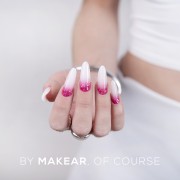 Gel Polish Premium Glitter S58 Pink Star Makear Gel Polish Premium Glitter S58 Pink Star Makear