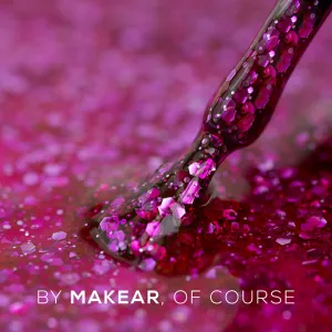 Gel Polish Premium Glitter S58 Pink Star Makear Gel Polish Premium Glitter S58 Pink Star Makear