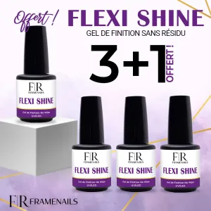 Pack Flexi Shine 15ml 3+1 offert Pack Flexi Shine 15ml 3+1 offert