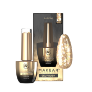 Gel Polish Premium Glitter S63 Gold Star Makear