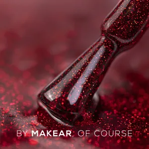 Gel Polish Glitter Coffret Ruby Sparkle Gel Polish Glitter Coffret Ruby Sparkle