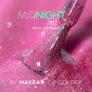 Gel Polish Midnight MeowMCL01 Toe Beans Makear Gel Polish Midnight MeowMCL01 Toe Beans Makear