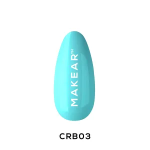 Color Rubber Base Turquoise CRB03 8ml Makear Color Rubber Base Turquoise CRB03 8ml Makear