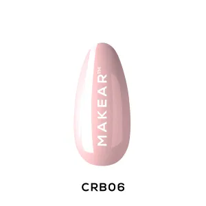 Color Rubber Base Peach CRB06 8ml Makear Color Rubber Base Peach CRB06 8ml Makear