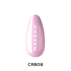 Color Rubber Base Candy Pink CRB08 8ml Makear Color Rubber Base Candy Pink CRB08 8ml Makear