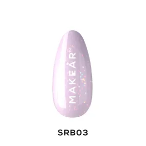 Sparkling Rubber Base Andromeda SRB03 8ml Makear Sparkling Rubber Base Andromeda SRB03 8ml Makear