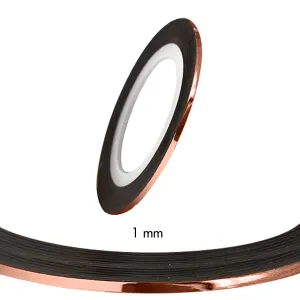 Stripping Tapes Rose Gold 1mm Stripping Tapes Rose Gold 1mm