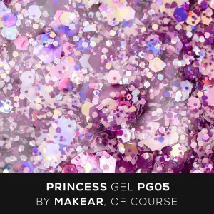 Princess Gel Pink PG05 5ml Makear Princess Gel Pink PG05 5ml Makear