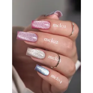 Gel Polish Midnight Meow MCL04 Furry Blue Makear