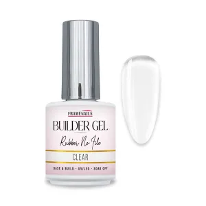 Builder Gel Rubber No File Clear 15ml Builder Gel Rubber No File Clear 15ml