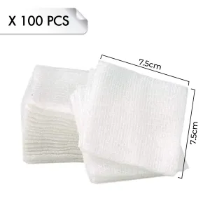 Compresses non-tissées non-stériles 100pcs - 7.5cm Compresses non-tissées non-stériles 100pcs - 7.5cm