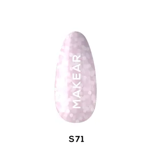 Gel Polish Premium Glitter S71 Makear Gel Polish Premium Glitter S71 Makear