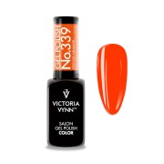 Gel Polish 339 Psycho Orange //