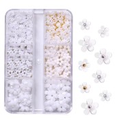 Pack Fleurs 3D White - 6 tailles