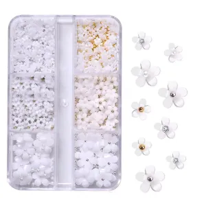 Pack Fleurs 3D White - 6 tailles