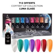 Coffret GP Collection Luna Glass (7+2 Top Gloss + Magnet Offerts)