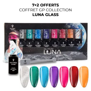 Coffret GP Collection Luna Glass (7+2 Top Gloss + Magnet Offerts) Coffret GP Collection Luna Glass (7+2 Top Gloss + Magnet Offerts)