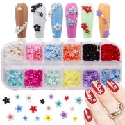 Pack Fleurs 3D - 12 couleurs Pack Fleurs 3D - 12 couleurs