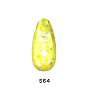 Gel Polish Premium Glitter Stars S64 Makear Gel Polish Premium Glitter Stars S64 Makear