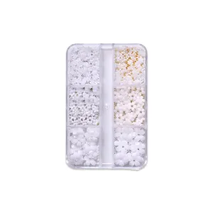 Pack Fleurs 3D White - 6 tailles