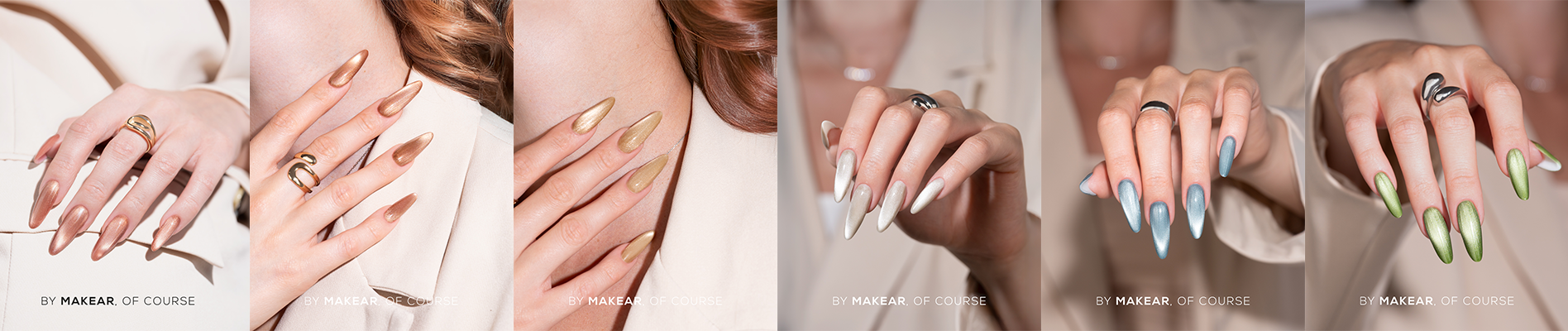 Manucures Korean Glass Nails Makear Silky Cat Eye