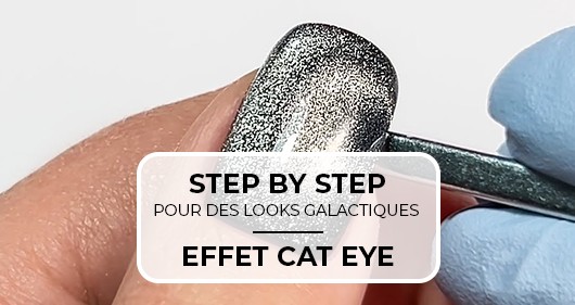 Vers l'Infini et au Bout des Ongles : Sublimez vos ongles avec des Effets Cat Eye Spatiaux